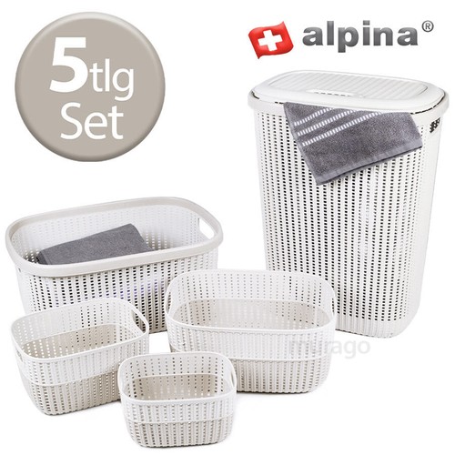 5tlg set wäschesammler - 5tlg,